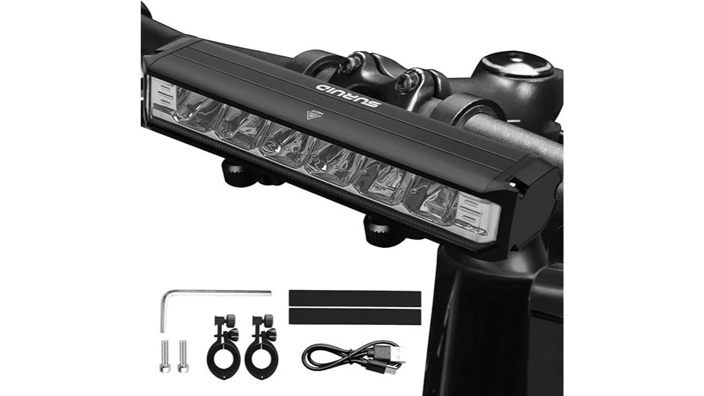 usb rechargeable bike headlight