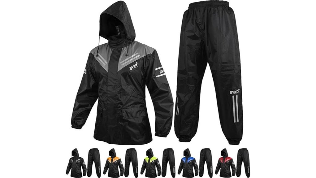 waterproof motorcycle rain suits
