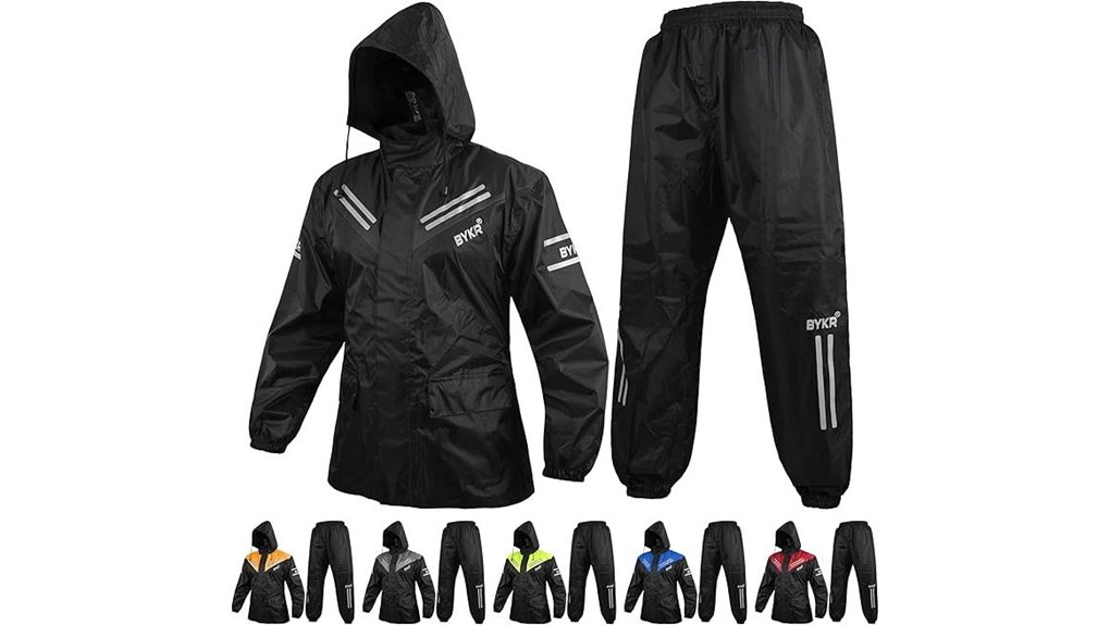 waterproof motorcycle rain suits