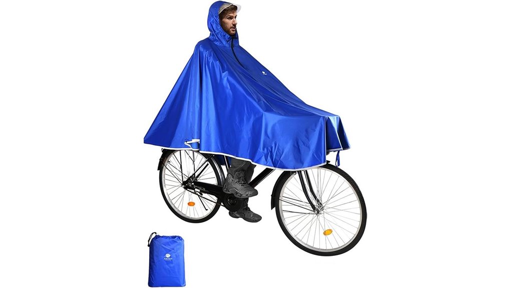 waterproof poncho for biking