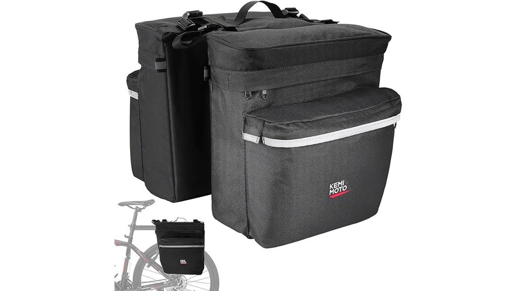 waterproof rear rack pannier