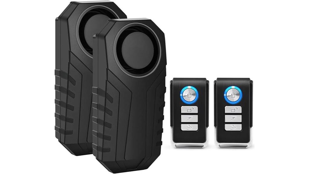 wireless bike anti theft alarm