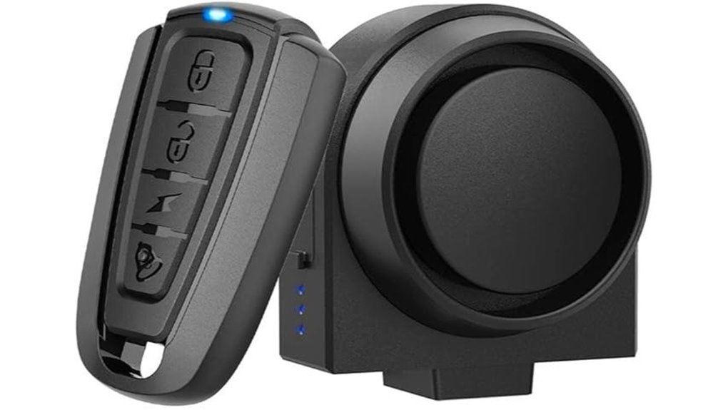 wireless bike security alarm