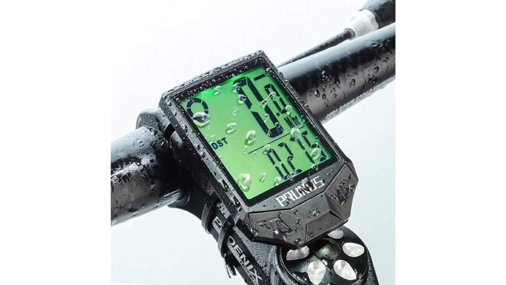 wireless bike speedometer and odometer