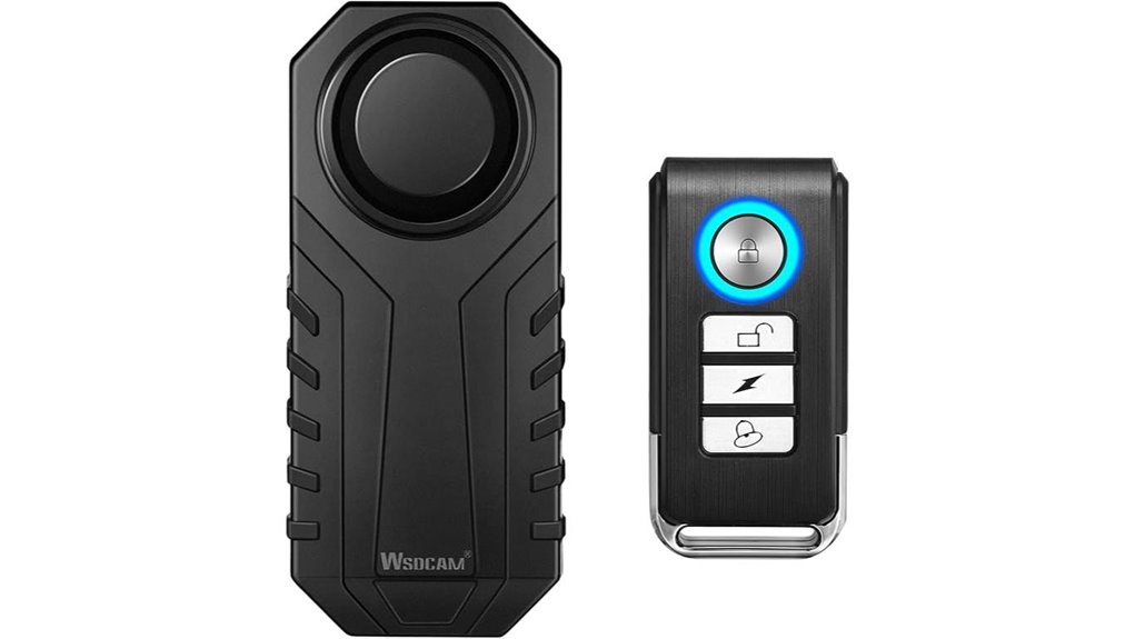 wireless motorcycle alarm system