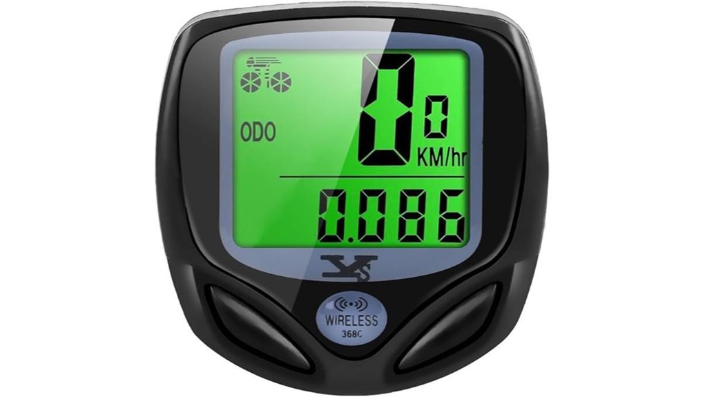 wireless waterproof bike computer